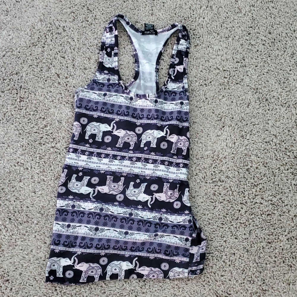 Run 21 tank top